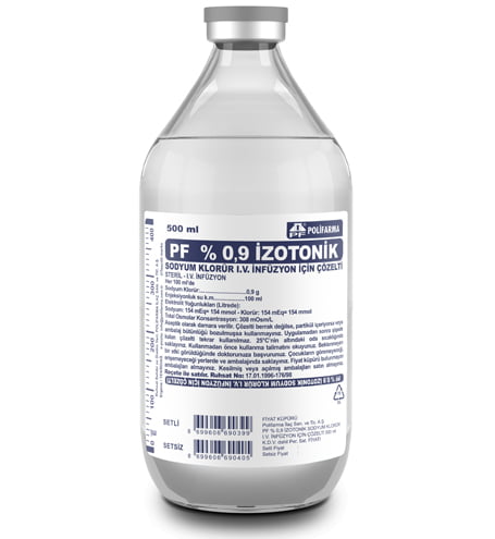 3 Sodyum Klorur Solusyon 1000 Ml Camsetsiz 19038