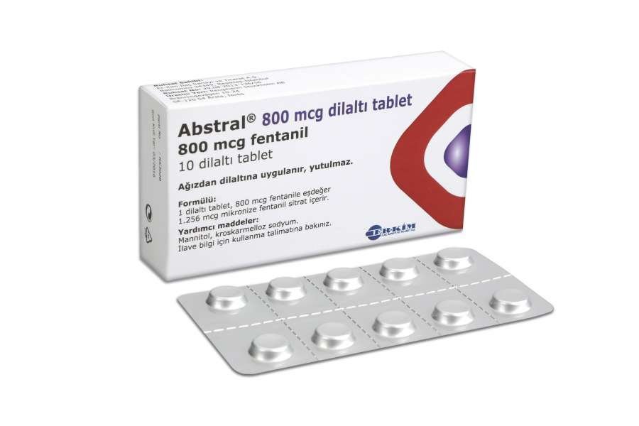 Abstral 800 Mcg 10 Dilalti Tablet 26813