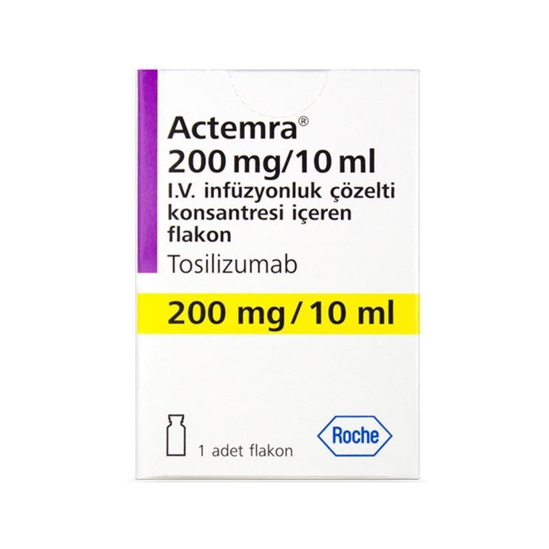 Actemra 200 Mg/10 Ml Iv İnfüzyonluk Çözelti Konsantresi 4 Flakon 1 Actemra 200 Mg 10 Ml Iv Infuzyonluk Cozelti Konsantresi 4 Flakon 26869