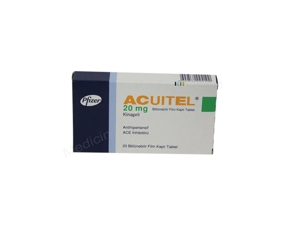 Acuitel 20 Mg Bolunebilir Film Kapli Tablet 20 Tablet 26889
