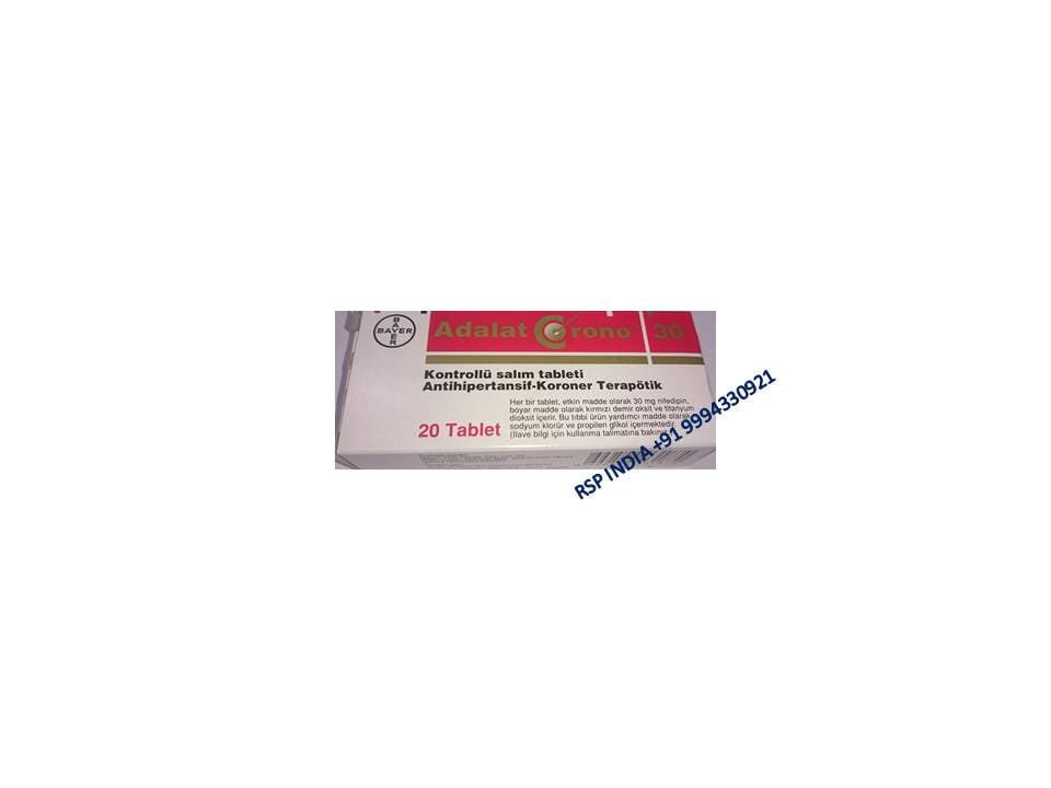 Adalat Crono 30 Mg 20 Kontrollu Salim Tableti 1 Adalat Crono 30 Mg 20 Kontrollu Salim Tableti 19204