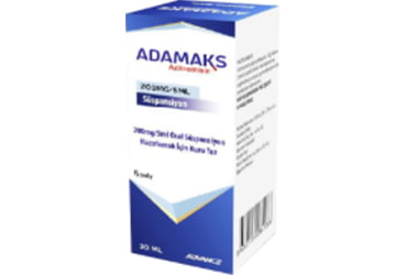 Adamaks 200 Mg/5 Ml Oral Süspansiyon Hazırlamak İçin Toz,30 Ml 1 Adamaks 200 Mg 5Ml Oral Suspansiyon Hazirlamak Icin Toz30Ml 26900