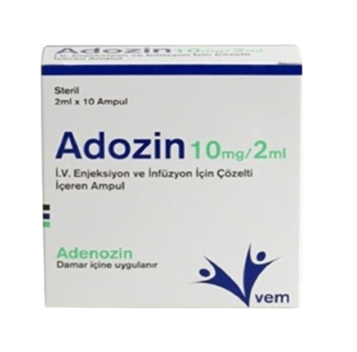Adozin 3 Mg/Ml Iv Enjeksiyon Ve Infuzyon Icin Cozelti Iceren 2Ml 1 Ampul 1 Adozin 3 Mg Ml Iv Enjeksiyon Ve Infuzyon Icin Cozelti Iceren 2Ml 1 Ampul 26917