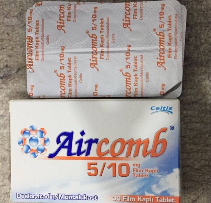 Aircomb 5/10 Mg 30 Film Kaplı Tablet 1 Aircomb 5 10 Mg 30 Film Kapli Tablet 19271