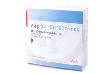 Airplus 50 500 Mcg Discair Inhalasyon Icin Toz 60 Doz 19280