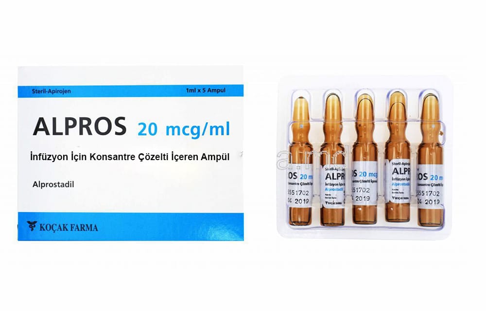 Alpros 20 Mcg/Ml İnf. İçin Konsantre Çöz. İçeren 1 Mlx5 Ampul 1 Alpros 20 Mcg Ml Inf. Icin Konsantre Coz. Iceren 1 Mlx5 Ampul 19387