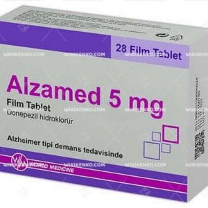 Alzamed 5 Mg 28 Film Kapli Tablet 1 Alzamed 5 Mg 28 Film Kapli Tablet 27174
