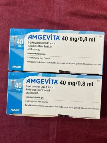 Amgevita 40 Mg/0,8 Ml Enjeksiyonluk Çözelti İçeren Kullanıma Hazır Enjektör (2 Adet) 1 Amgevita 40 Mg 08 Ml Enjeksiyonluk Cozelti Iceren Kullanima Hazir Enjektor 2 Adet 19418