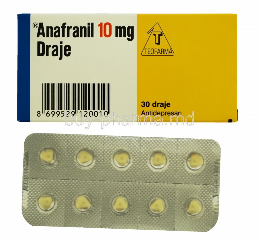 Anafranil 10 Mg.30 Draje 1 Anafranil 10 Mg.30 Draje 27263