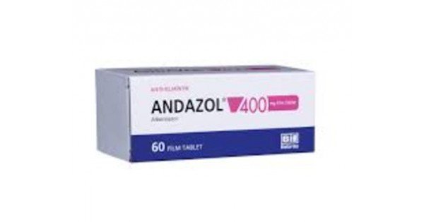 Andazol 400 Mg 1 Film Tablet 1 Andazol 400 Mg 1 Film Tablet 27274