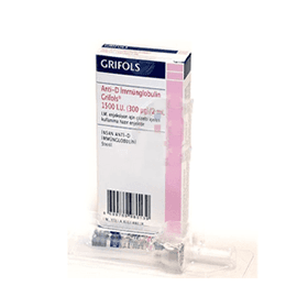 Anti D Immunglobulin Grifols 1500 Iu Enj. Icin Coz. Iceren Kullanima Hazir Enjektor 27304