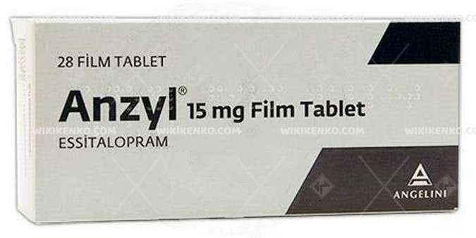 Anzyl 15 Mg 28 Film Tablet 1 Anzyl 15 Mg 28 Film Tablet 19508