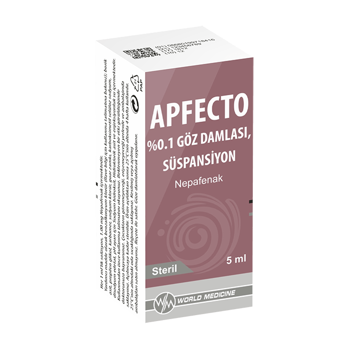 Apfecto %0,1 Goz Damlasi, Suspansiyon (5 Ml) 1 Apfecto 01 Goz Damlasi Suspansiyon 5 Ml 19514