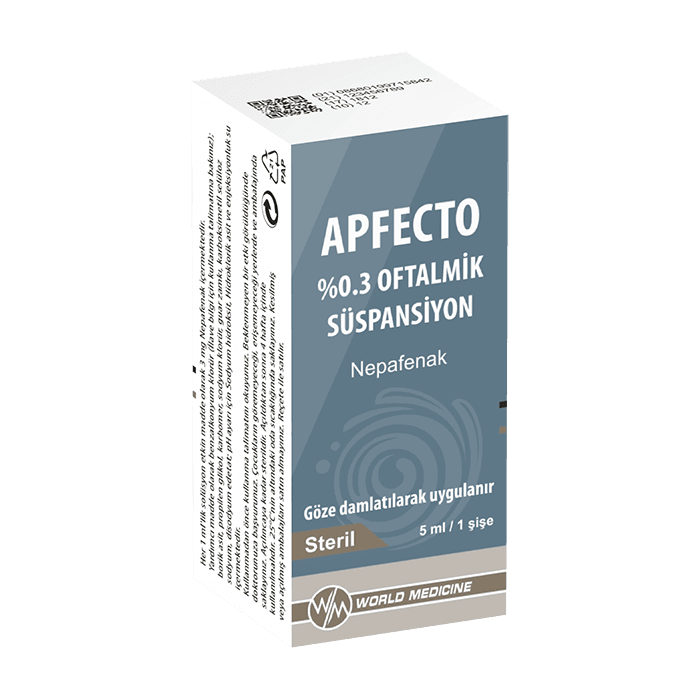 Apfecto % 0,3 Oftalmik Susp. 1,7 Ml 1 Apfecto 03 Oftalmik Susp. 17 Ml 19513