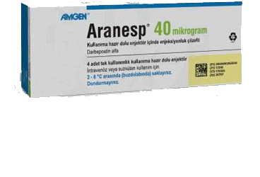Aranesp 40 Mcg 4 Kullanima Hazir Dolu Enjektor Icinde Enj. Cozelti 1 Aranesp 40 Mcg 4 Kullanima Hazir Dolu Enjektor Icinde Enj. Cozelti 19548