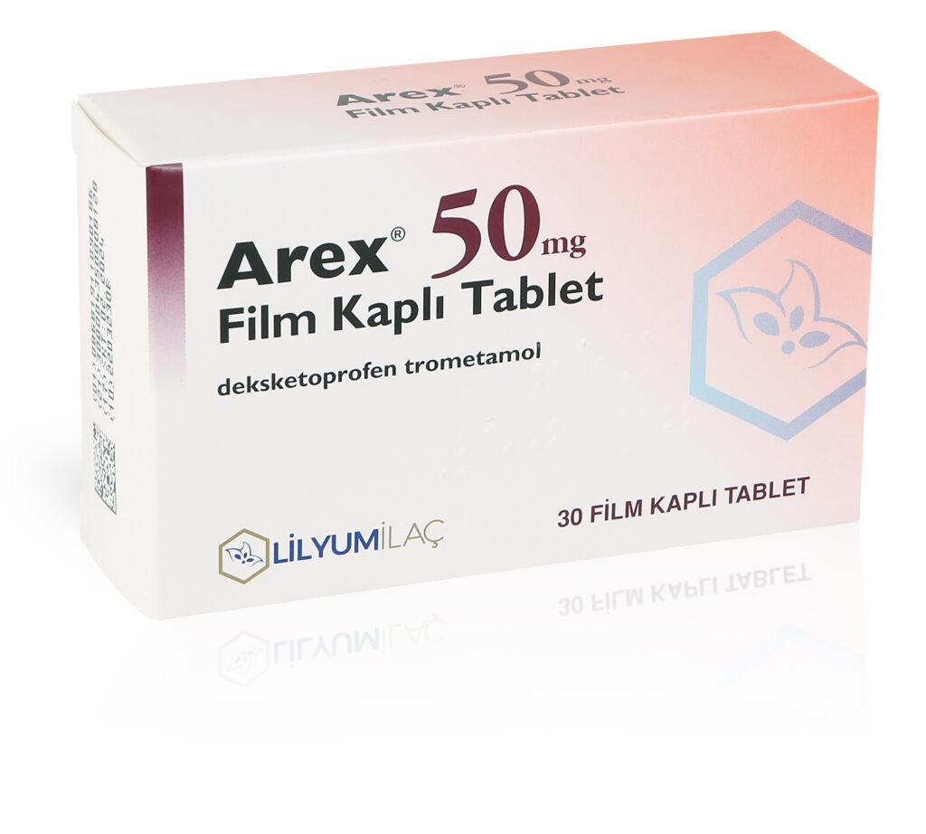 Arex 50 Mg Film Kapli Tablet (30 Tablet) 1 Arex 50 Mg Film Kapli Tablet 30 Tablet 19563