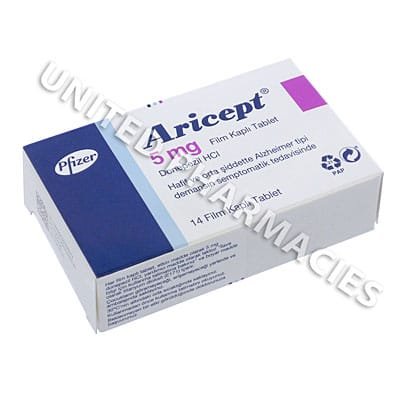 Aricept 5 Mg 14 Film Tablet 1 Aricept 5 Mg 14 Film Tablet 27393