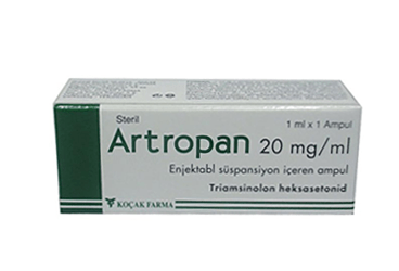 Artropan 20 Mg/Ml Enjeksiyonluk Suspansiyon (1 Ampul) 1 Artropan 20 Mg Ml Enjeksiyonluk Suspansiyon 1 Ampul 19608