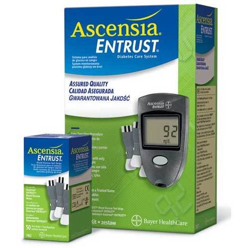 Ascensia Entrust Meter Seker Olcum Cihazi 27456