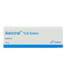 Asiviral %5 10 Gr Krem 1 Asiviral 5 10 Gr Krem 19632