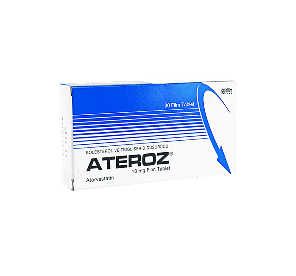 Ateroz 10 Mg 30 Film Tablet 19651