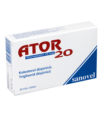 Ator 20 Mg 90 Film Tablet 1 Ator 20 Mg 90 Film Tablet 19668