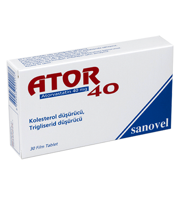 Ator 40 Mg 30 Film Tablet 1 Ator 40 Mg 30 Film Tablet 19669