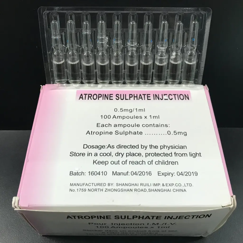 Atropin Sulfat 1 4Mg 1 Ml 100 Ampul 27575