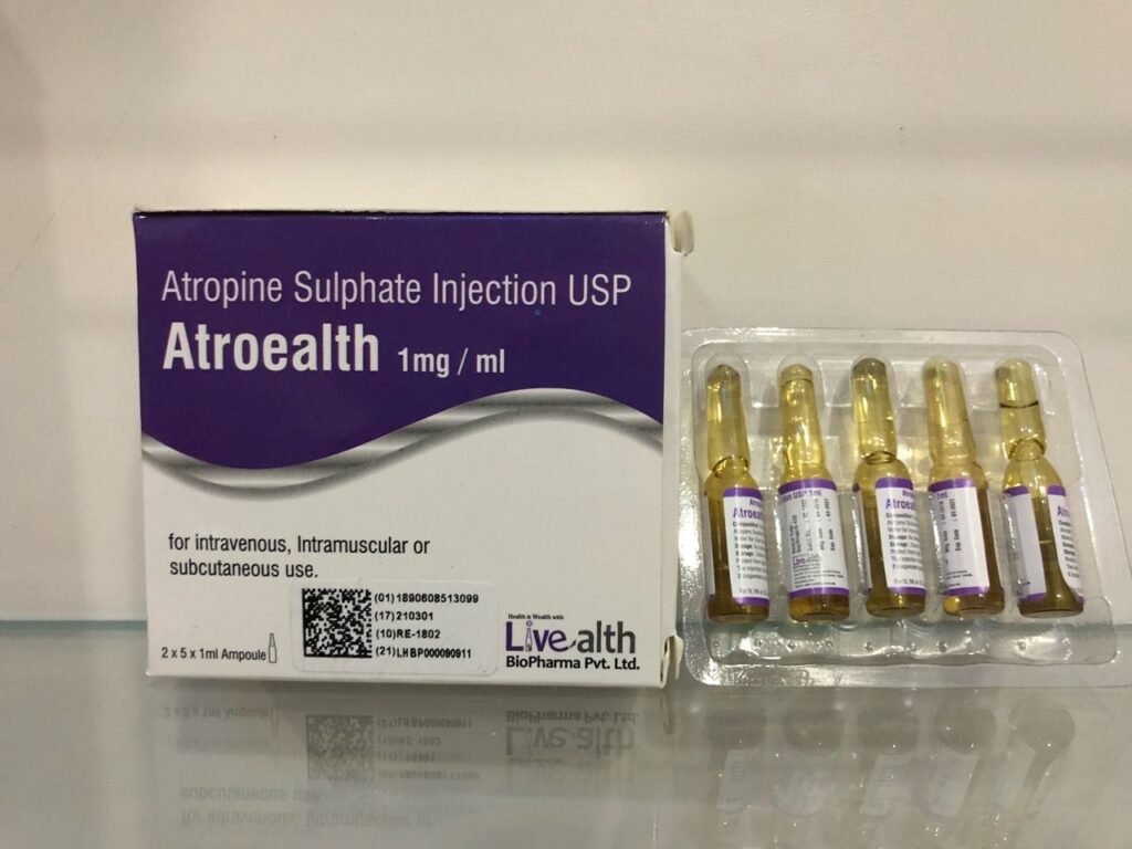 Atropin Sulfat Biofarma 050 Mg 1 Ml 10 Ampul 27578