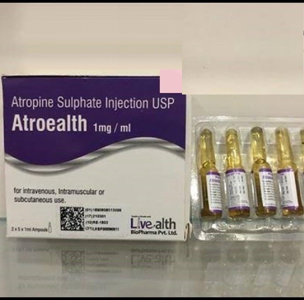 Atropin Sulfat Biofarma 1 Mg/1 Ml 100 Ampul 1 Atropin Sulfat Biofarma 1Mg 1 Ml 100 Ampul 27580