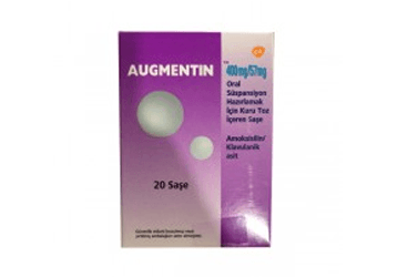 Augmentin 400 Mg/57 Mg Oral Süspansiyon Hazırlamak İçin Kuru Toz 10 Sase 1 Augmentin 400 Mg 57 Mg Oral Suspansiyon Hazirlamak Icin Kuru Toz 10 Sase 27584