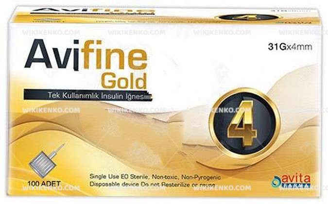 Avifine 4Mm 31G Tek Kullanimlik Insulin Ignesi 1 Avifine 4Mm 31G Tek Kullanimlik Insulin Ignesi 19701