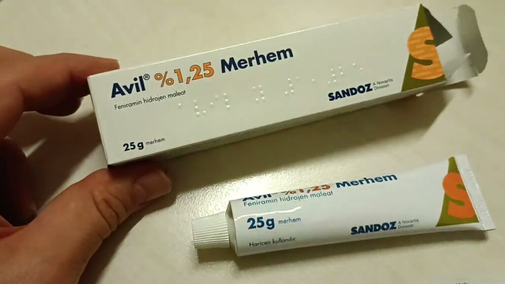 Avil % 1.25 Merhem 1 Avil 1.25 Merhem 19704