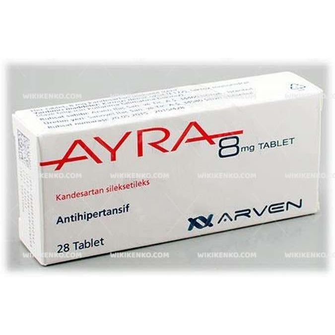 Ayra 8 Mg 28 Tablet 1 Ayra 8 Mg 28 Tablet 19720