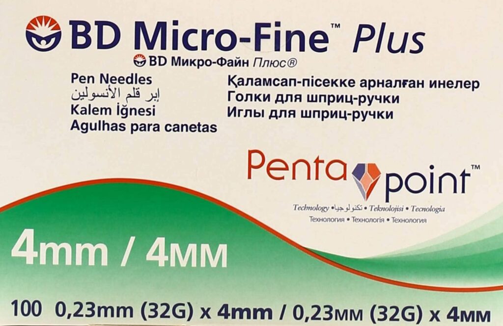 Bd Micro-Fine Kalem Ignesi Pentapoint 4Mm 0,23Mm (32G) X 4Mm 1 Bd Micro Fine Kalem Ignesi Pentapoint 4Mm 023Mm 32G X 4Mm 19831