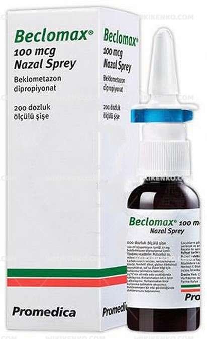 Beclomax 100 Mcg Nazal Sprey 1 Beclomax 100 Mcg Nazal Sprey 27673