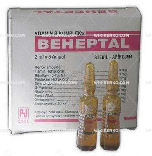 Beheptal 2 Ml 5 Ampul 1 Beheptal 2 Ml 5 Ampul 19857