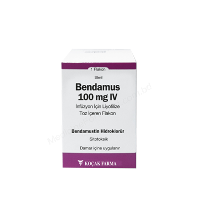 Bendamus 100 Mg Iv İnfüzyon İçin Liyofilize Toz İçeren Flakon 1 Bendamus 100 Mg Iv Infuzyon Icin Liyofilize Toz Iceren Flakon 19877