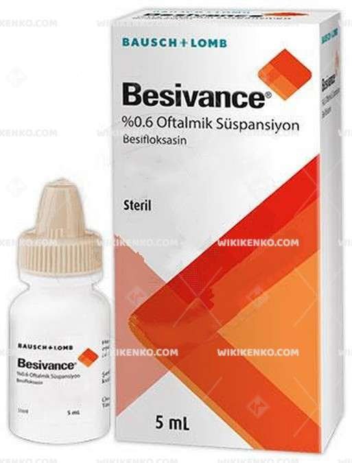 Besivance 06 Oftalmik Suspansiyon 5 Ml 19918