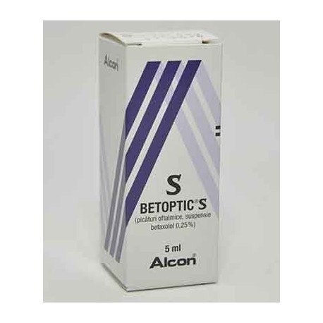 Betoptic 0,25 Mg 5 Ml Oft.sol. 1 Betoptic 025 Mg 5 Ml Oft.sol . 27778