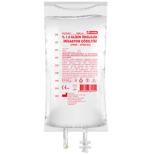 Biofleks %1.5 Glisin 3000 Ml(Pvc Torba) Solusyon Setsiz 1 Biofleks 1.5 Glisin 3000 Mlpvc Torba Solusyon Setsiz 19991