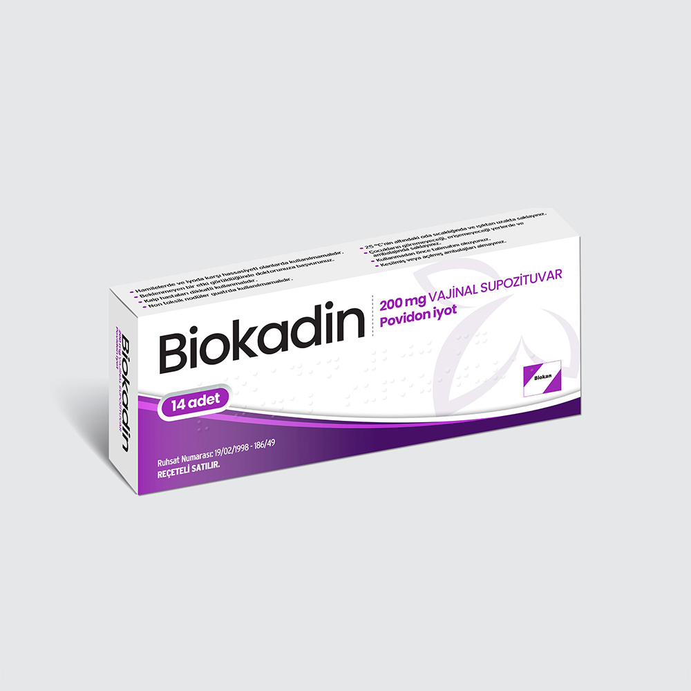 Biokadin 200 Mg Vajinal Suppozituvar 20095