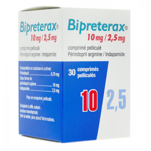 Bipreterax 10 Mg/2,5 Mg 30 Tablet 1 Bipreterax 10 Mg 25 Mg 30 Tablet 27879