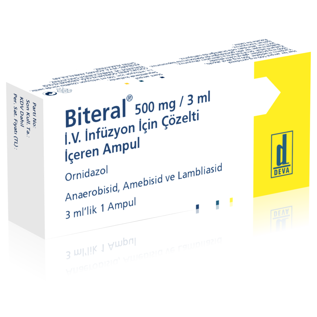 Biteral 500 Mg 1 Ampul 1 Biteral 500 Mg 1 Ampul 27888