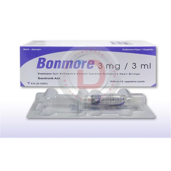 Bonmore 3 Mg/3 Ml Enjeksiyon İçin Konsantre Çözelti İçeren Kullanıma Hazır Siringa 1 Bonmore 3 Mg 3 Ml Enjeksiyon Icin Konsantre Cozelti Iceren Kullanima Hazir Siringa 27934