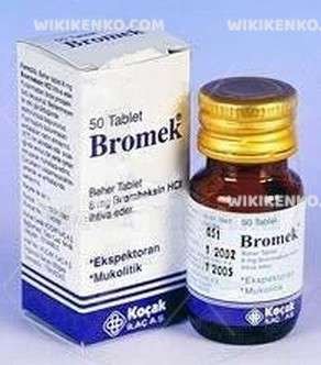 Bromek 8 Mg 50 Tablet 27963