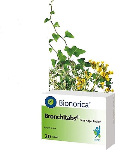 Bronchitabs Film Kaplı Tablet(20) 1 Bronchitabs Film Kapli Tablet20 20134