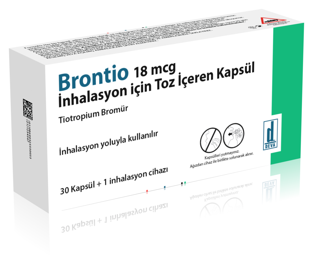 Brontio 18 Mcg 30 İnhalasyon İçin Toz İçeren 30Kapsul 1 Brontio 18 Mcg 30 Inhalasyon Icin Toz Iceren 30Kapsul 20141