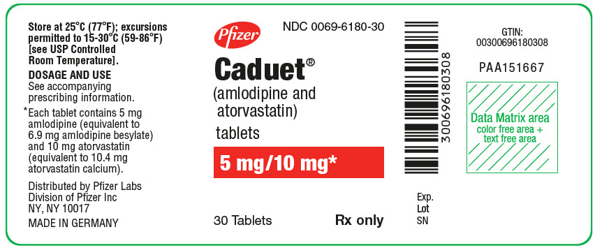 Caduet 5Mg/10Mg 30 Film Tablet 1 Caduet 5Mg 10Mg 30 Film Tablet 20196