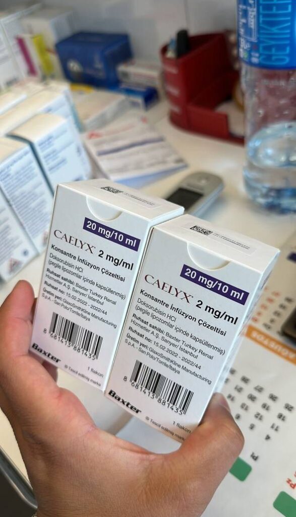 Caelyx 20 Mg 1 Flakon 1 Caelyx 20 Mg 1 Flakon 28032